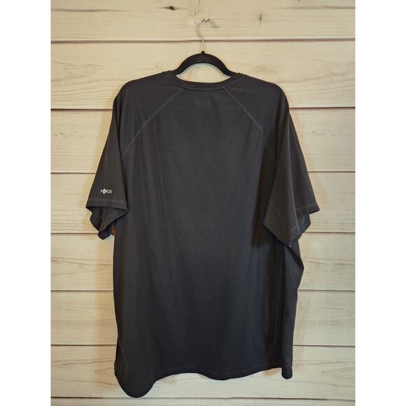 Carhartt Force Men's Black Crew Neck Relaxed Fit Short Sleeve T-Shirt Size 2XL - Picture 2 of 6